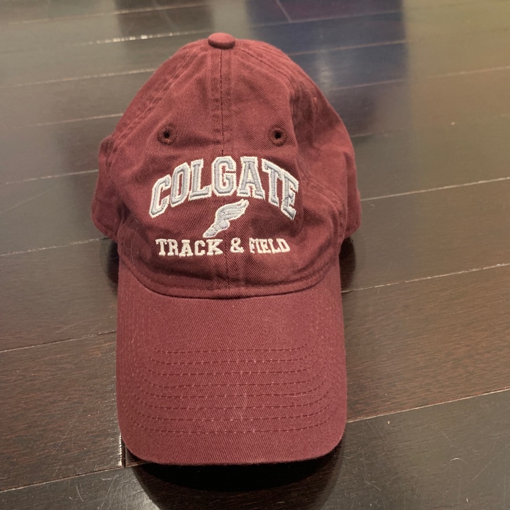 Never worn Colgate university track and field hat